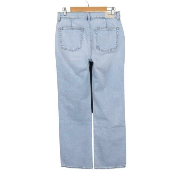 NWT Edwin Marli High-Rise Straight Leg Denim Jean In Harbour Light Blue Size 29 - Picture 2 of 6